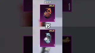 Burning Godzilla Grenade Vs Shinobi Kami Grenade #pubgmobile #shorts #shortsfeed