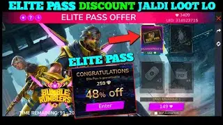 HIDEOUT ELITE PASS DISCOUNT EVENT ONLY 152 DIAMOND | FREE FIRE NEW EVENT 26 JULY
