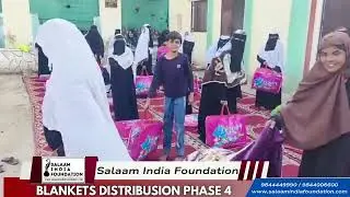 Blankets Distribution Phase 4 Salaam India Foundation 9844449990 / 9844006600