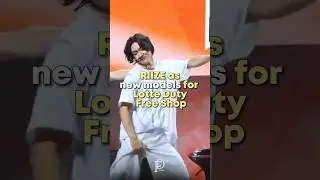 RIIZE as new models for Lotte Duty Free Shop #riize #kpop #sment #news #viral #fyp #lotte #models