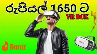 VR Box | Virtual Reality Headset Unboxing And Review in Sinhala | Eiffel Creations