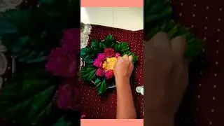 सोपी आणि सुंदर हळदी कुंकू सजावट | sankrant special | makarsankrant haldi kunku #art