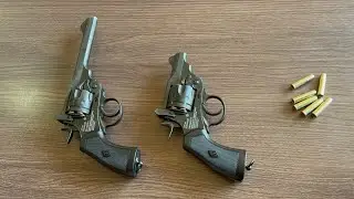 Webley 6-Inch vs Webley 2.5-Inch CO₂ Pellet Revolver