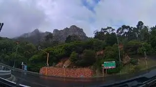 South Africa from Cape Town to Jeffreys Bay 1220km (dash cam timelapse)