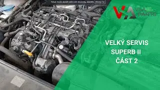 Velký servis Superb II část 2 - olej motoru a filtry | VSAPARTS.CZ