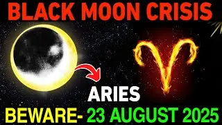ARIES ♈ BLACK MOON WARNING! 🚨 August 23rd &ndash; Avoid These Anti-Spiritual Traps or Lose EVERYTHING! 🌑