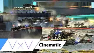 [Star Wars vs. Warhammer 40k] Imperial Guard Fortified Trench Defense | Cinematic | Assault Squad 2