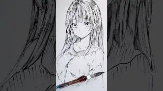I need new ink 🫥#drawing #animeeart #illustration #art #sketch #anime #doodle #artist #shorts