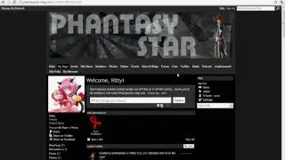 Phantasy Star Fan site