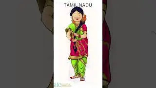 SOUTH INDIAN STATES SAREE STYLES #sareelove #fashionworld