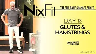 build booty glutes & butt lower body 20min at home follow along best workout|NixFit
