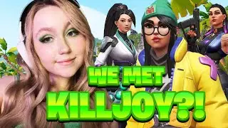 We Met The REAL KILLJOY VOICE ACTOR IN A GAME!!