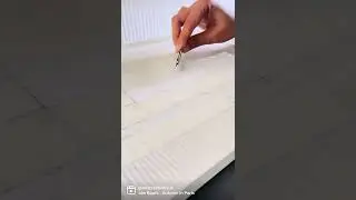 Painting process with gold leaf application #paintingprocess #goldleafpainting #timelapse #texture