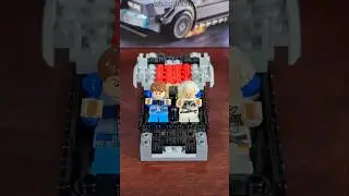 DeLorean Speed Champions LEGO Doc Brown Building Part 1 #speedchampions #lego #volveralfuturo #afol