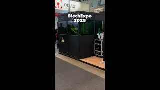 We are laser welding at BlechExpo 2025