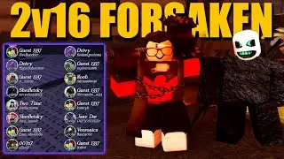 NOVO MODO 2v16 no FORSAKEN! 2 KILLERS vs 16 SOBREVIVENTES! (Double Trouble 2.0)