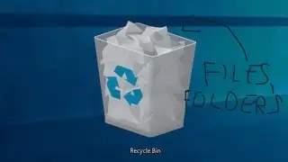 Best way to hide files | Create files inside Recycle Bin
