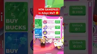wait! i think this update is GREAT!!! would you buy this Gamepass? #adoptme #roblox