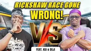 Rickshaw race gone WRONG! Feat. @KSI  & @Deji  | PINKVILLA