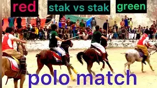 Polo match Stak A vs Stak B Maqpoon shahi polo ground mandi Roundu Baltistan jashna norooz