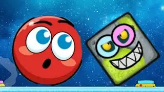Bossy Ball 5 - New Update - Red Ball Gameplay - All Levels - All Bosses - Fight All Bosses - Part 2