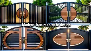50 Stylish Modern Gate Design Trends 2026 | Luxury Sliding, Wooden & Iron Entrance Inspirations