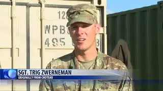 Montana National Guard unit builds housing on Crow reservation