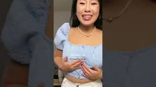 Примеряю корейскую одежду одного размера, чтобы вам не пришлось 😭 #шорты