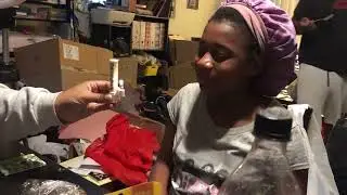 Happy Birthday Rose Sprinkle Candle Gone Wrong!!!!