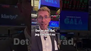 Selv p&aring; Wall Street er de ikke i tvivl&hellip; #aktier