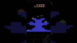 Gravitar - MINI REVIEW - Atari 2600 #shorts
