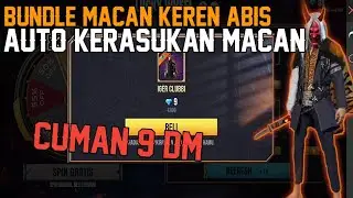 CUMAN 9 DM BELI BUNDLE TIGER CLUBBER..KEREN ABISSS BUNDLE MACAN -FREE FIRE INDONESIA