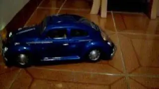 fusca azul recuperado