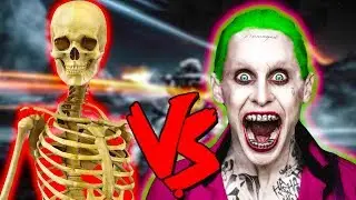 The Joker Vs Skeleton Army - Epic Battle - Injustice 2 Costume Skin Mod