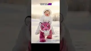 PINK TIGER ADVENTURE! 🐯💖 #Shorts
