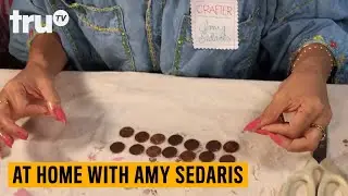 At Home with Amy Sedaris - How to Make a Penny Bookmark | truTV