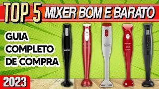 Mixer CUSTO-BENEFÍCIO: Mondial, Arno, Cadence, Agratto e Black and Decker - QUAL COMPRAR em 2023?
