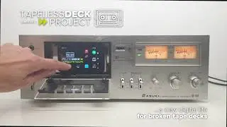 ASUKI TCD-1500 converted into MP3/FLAC player - Tapeless Deck Project