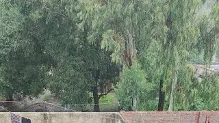 Power Generation By Mono Parc Panels In Rainy Day
