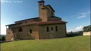 Alixan village circulaire médiéval typique Sud de la France de la Drome région Auvergne Rhône Alpes