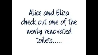 #SpendaPenny - Inside our new Toilets