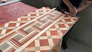 Reuse Wood Scraps // Go Bold With These Colorful Coffee Tables