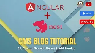 23. Create Shared Library & API Service