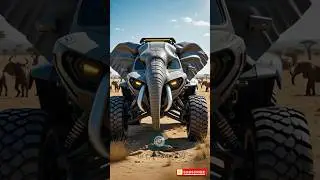 Incredible Animal Fusion #26 😲 #animals #animalfusion #short #hybrid #car #unique #offroad