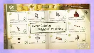 Decor Catalog Wishfield Volume 1 | Infinity Nikki