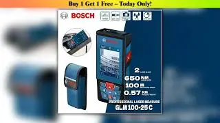 Review BOSCH GLM 100-25 C Laser Measure 100M Distance Meter Integrated Camera Hight Precise Range F