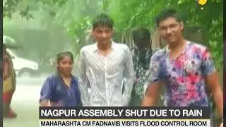 Maharashtra Assembly adjourned after power cut following heavy rains in Nagpur