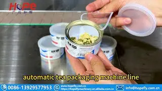 automatic tea packaging machine line