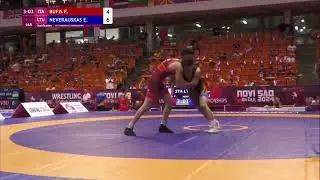 F. BUFIS (ITA) vs E. NEVERAUSKAS (LTU) | Qualif. 60 | 2024 u17 European championships