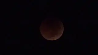 PUNCAK GERHANA : MICRO BLOOD MOON